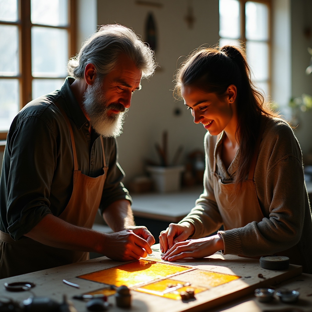 Formation individuelle aux techniques du vitrail traditionnel