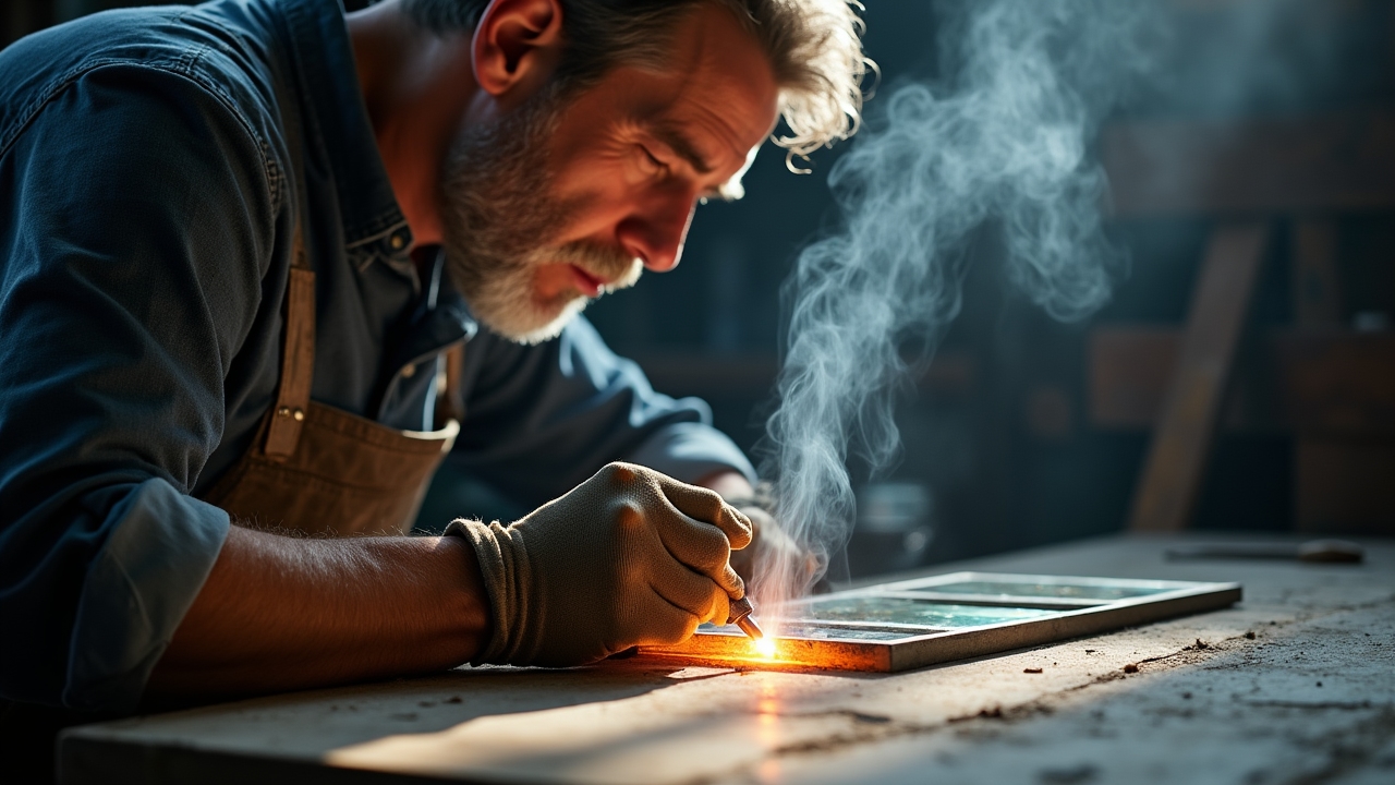 Technique de soudure au plomb