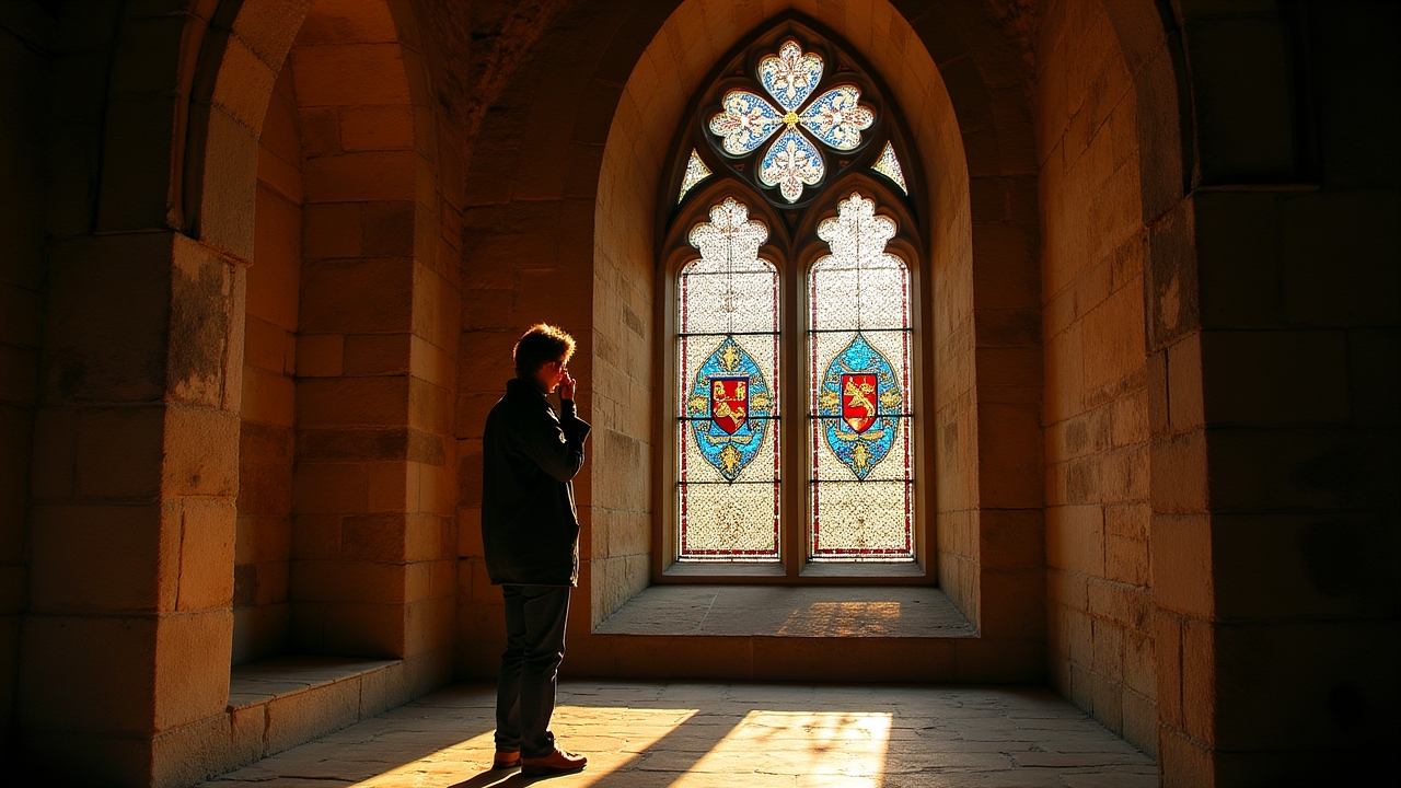 Restauration d'un vitrail historique normand